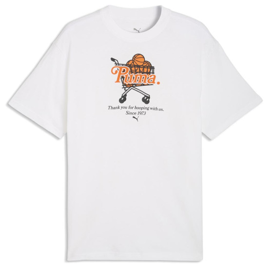 Puma Ανδρική κοντομάνικη μπλούζα Junior Varsity Tee I